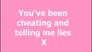 You’ve been cheating and telling me lies [upl. by Whitaker730]