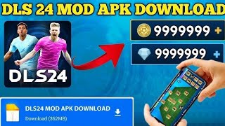 dls 24 mod APK 🤑 dream league soccer 24 mod APK unlimited coins and diamonds 🤑 [upl. by Zawde]