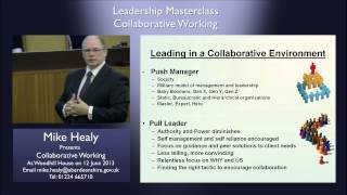 Collaborative Working Part 4 of 5 Mike Healy [upl. by Latsryk]