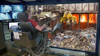 Inside Massive Facility Burning Tons of Trash Everyday [upl. by Proudfoot]