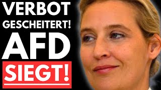 💥EILMELDUNG Altparteien SCHEITERN mit AfD VERBOT  NANCY FAESER kocht vor Wut💥 [upl. by Hisbe]