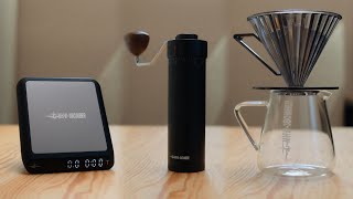 MHW3BOMBER Blade R3 Grinder Elf Dripper and Formula Scale review [upl. by Woody68]