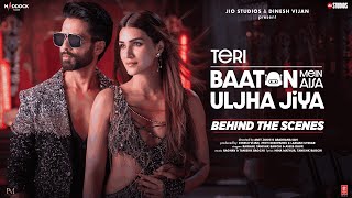 Making Of Teri Baaton Mein Aisa Uljha Jiya Title Track Shahid Kapoor Kriti Sanon [upl. by Elocim]