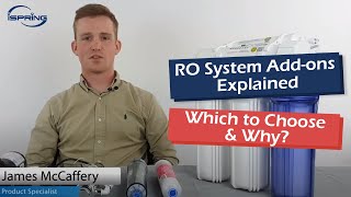 Filter Accessories Explained for Reverse Osmosis Systems WHICH ONE SHOULD I ADD and WHY [upl. by Gasper204]