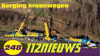 Berging kraanwagen zware klus [upl. by Ynnub612]