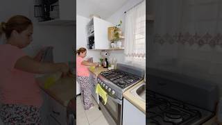 Limpia Conmigo🫧🧽limpieza rutina casainfonavit cocina hogar limpiezadiaria vidareal shorts [upl. by Mahala]