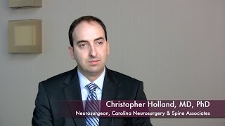 Christopher Holland MD PhD  Carolina Neurosurgery amp Spine Associates [upl. by Enriqueta]