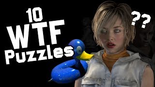 Top 10 WTF puzzles in Gaming [upl. by Earlie]