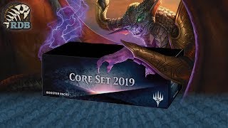 MTG  Magic Core Set 2019 Booster Box Opening [upl. by Naloc]