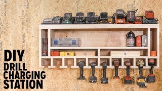 DIY Drill Charging Station [upl. by Llerraj477]