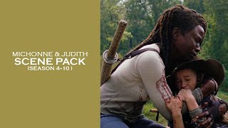 Soft Michonne and Judith Grimes Scene Pack  The Walking Dead [upl. by Kristofor]