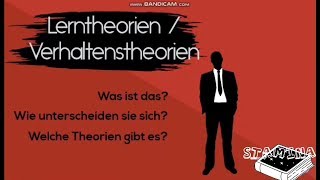 ♤ Lerntheorien  Welche Theorien gibt es amp wie unterscheiden sie sich  Pädagogik [upl. by Meriel]