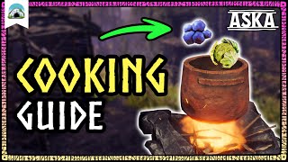 COOKING HOUSE Explained – How to Unlock Recipes amp Prepare for Winter  ASKA [upl. by Anawt]