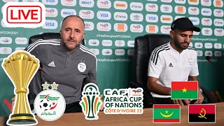 CONFERENCE DE PRESSE DE DJAMEL BELMADI AVANT LA CAN 2023 EN DIRECT [upl. by Dorothi]