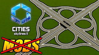 Custom Build  Cloverleaf Interchange Cities Skylines 2 Guide [upl. by Larred]