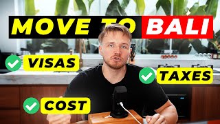 How to Move to Bali 🇮🇩 in 2024  Full Indonesia Visa amp Taxes Guide [upl. by Mollie]