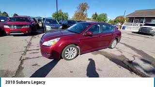 2010 Subaru Legacy near me Chelsea Ann Arbor Jackson Ypsilanti Canton 5697 5697 [upl. by Iznekcam]