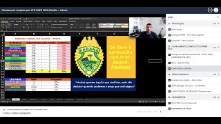 Como estudar para o CFO PMPR 2022  Planejamento Completo [upl. by Dena]