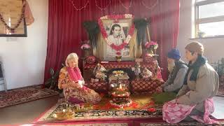 Daily Fire Ceremony at the Haidakhandi Universal Ashram in Crestone CO USA [upl. by Yirinec]