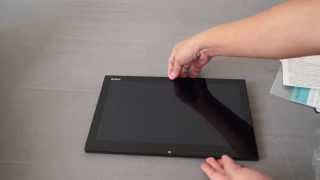 sony vaio duo 13 unboxing [upl. by Aivin]