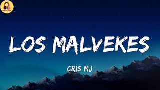 Cris MjLos Malvekes LetraLyrics [upl. by Gabriela]