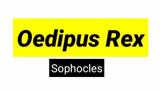 Oedipus rex by Sophocles in hindi [upl. by Ansel]