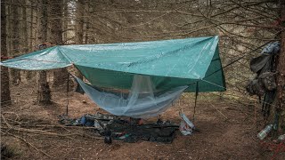 Harwood forest solo wild camp [upl. by Yatnuahs]