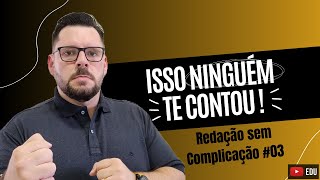 🔴 AULA 03 Redação sem Complicação  Como Desenvolver Argumentos Sólidos 📚✍️ [upl. by Alsworth]