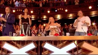 Simon Pushes Golden Buzzer For The Most Difficult Song In The World [upl. by Sirromaj]