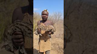 Hadzabe TribesMan With Big Huntshortsfeed hadzabetribe [upl. by Palm251]