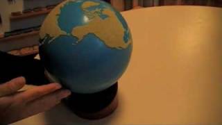 Montesori  Practical Life  Stereognostic Sense  Sandpaper Globe [upl. by Anirdna]