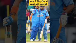 Highest Partnership In T20  टी20 मे सबसे बड़ी साझेदारी shorts youtubeshorts Cricket shortsfeed [upl. by Berglund]