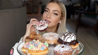 ASMR EATING DONUTS [upl. by Hemingway]