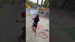 74 patines skate patinaje skatepark skatecol shorts shortvideo ytshorts inline rollergirl [upl. by Akenat]