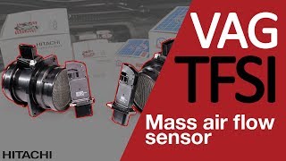 Air flow sensor EASY replacement on TFSI engine  Hitachi Astemo Aftermarket [upl. by Hadihahs]