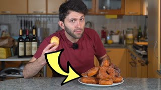 CAN a POTATO become a BEAUTIFUL ITALIAN DONUT How to make Graffe typical italian dessert [upl. by Krause]