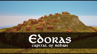 Edoras  A Lord of the Rings Build [upl. by Kcirdez718]