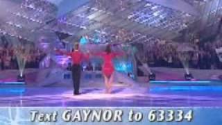 Gaynor Faye amp Daniel Whiston Dancing On Ice Series 1 Final [upl. by Auqenes]