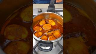 No tomatoes EGG CURRY 😀😀😀❤️❤️ bharatzkitchen shorts easy [upl. by Savihc467]