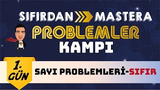 Sayı Problemleri Sıfır I Sıfırdan Mastera Problemler Kampı I 1 Gün I yks2024 problemler [upl. by Idelia]