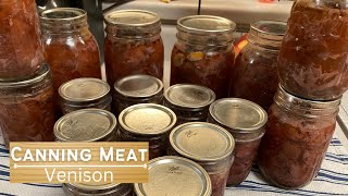 Canning Meat VENISON  PRESTO 23Quart Pressure Canner Unboxing [upl. by Onimod]