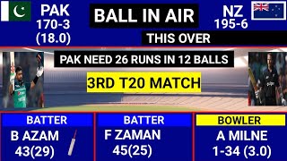 Pakistan Vs New Zealand 3rd T20 Full Match Highlights PAK vs NZ 3rd T20 Full Match Highlights [upl. by Siron721]