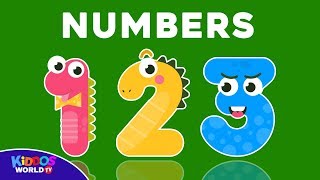 Numbers for Kids  learn to count  learn numbers [upl. by Htiekel877]