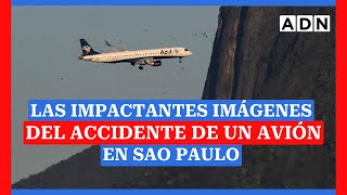 Avión con 62 personas a bordo se estrella en Brasil todos resultaron fallecidos [upl. by Mima]