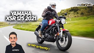 YAMAHA XSR 125 2021 l TEST MOTORLIVE [upl. by Yecrad]