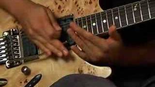 Herman Li Guitar lesson part 7 natural harmonics [upl. by Spenser]