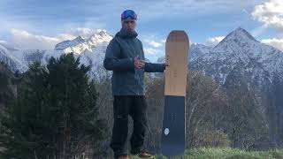 Test snowboard Salomon Hps Louif Paradis 2024 [upl. by Curcio]