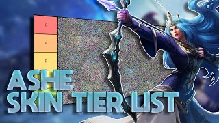 TIER LIST DAS SKINS DA ASHE MUITA FLECHA [upl. by Barnes]