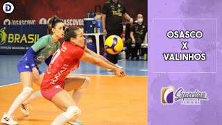 Osasco x Valinhos  Melhores Momentos  Superliga Feminina 2122 [upl. by Ytinav]