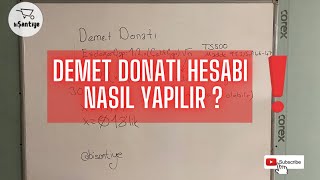 Demet Donatı Nasıl Hesaplanır   biŞantiye [upl. by Ogir]